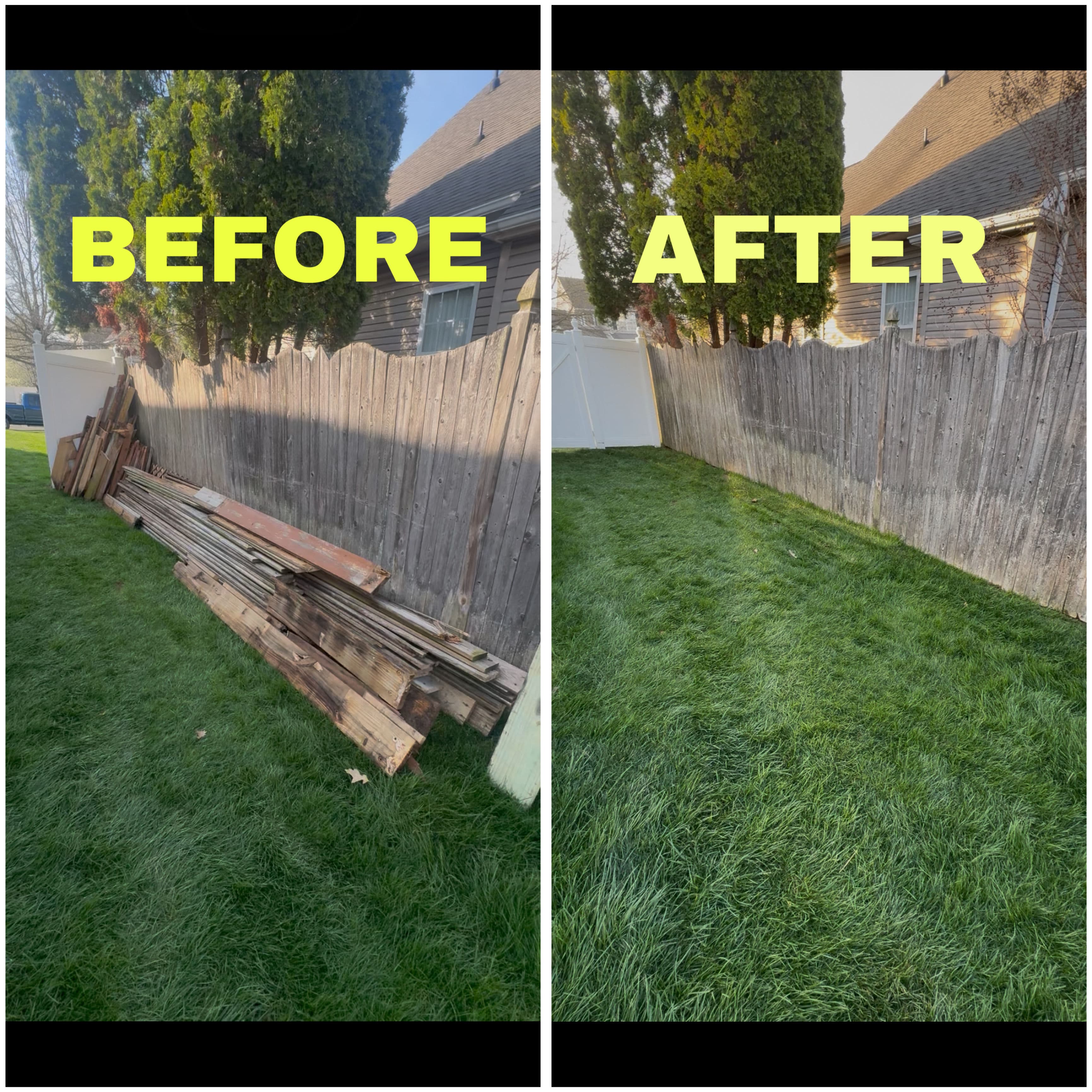 Project Deck Demo Debris the Township Wouldn't Touch? We Cleared It image