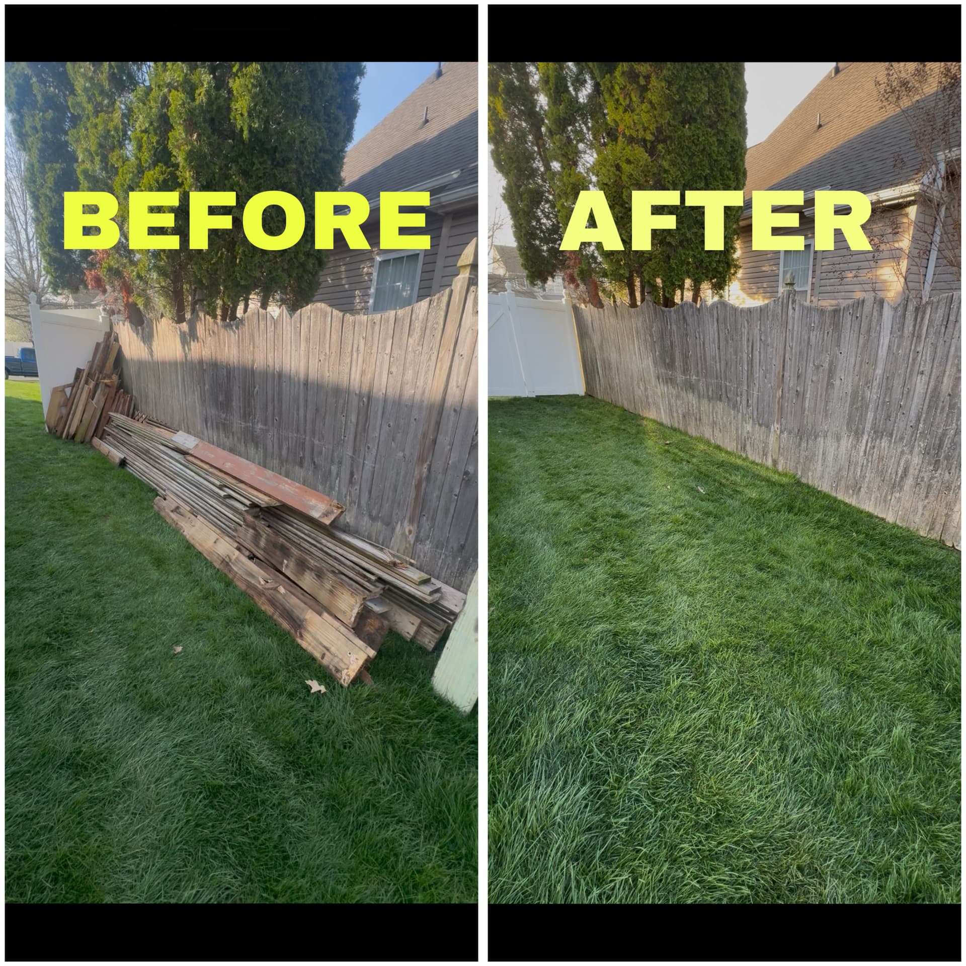 Deck Demo Debris the Township Wouldn't Touch? We Cleared It image